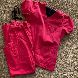 Med couture scrub set